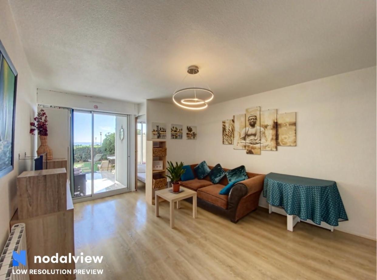 Ferienwohnung Les Pieds Dans L'Eau Canet-en-Roussillon Exterior foto